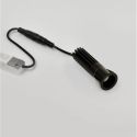 Mini Spot incastrabil LED 5W 3000K Baculus negru