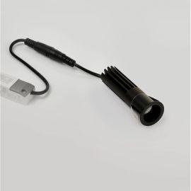 Spoturi tavan fals - Mini Spot incastrabil LED 5W 3000K Baculus negru
