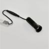 Mini Spot incastrabil LED 5W 3000K Baculus negru