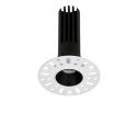 Mini Spot incastrabil LED 5W 3000K Trimless Baculus negru