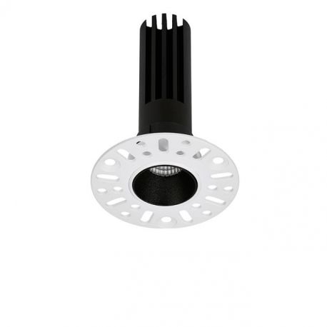Spoturi tavan fals - Mini Spot incastrabil LED 5W 3000K Trimless Baculus negru