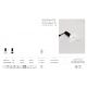 Spoturi tavan fals - Mini Spot incastrabil LED 5W 3000K Trimless Baculus alb