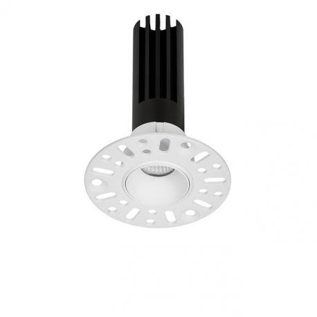 Spoturi tavan fals - Mini Spot incastrabil LED 5W 3000K Trimless Baculus alb