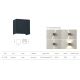 Aplice - Aplica LED iluminat exterior ambiental IP65 GAMBINO XL 4000K