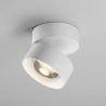 Spot aplicat directionabil LED Lens alb 3000K 12W