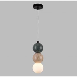 Pendule, Lustre suspendate - Lustra suspendata, metal, marmura, sticla, Art Deco Alice
