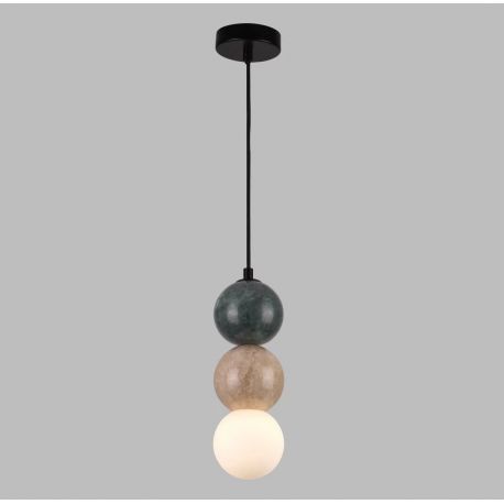 Pendule, Lustre suspendate - Lustra suspendata, metal, marmura, sticla, Art Deco Alice