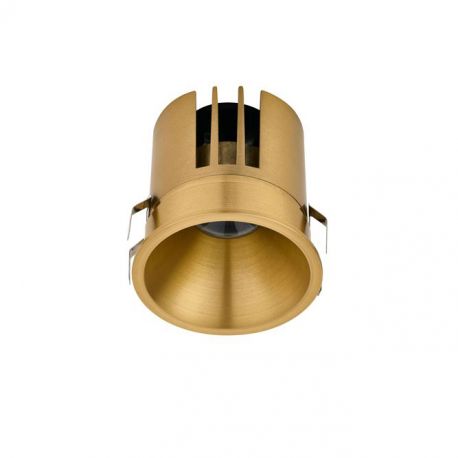 Spoturi tavan fals - Mini Spot incastrabil LED 10W 2700K Sanco auriu