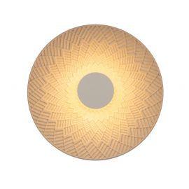 Aplica de perete decorativa LED Misaki crem