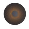 Aplica de perete decorativa LED Misaki negru/ maro