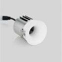 Mini Spot incastrabil LED 10W 3000K Sanco alb