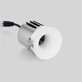 Mini Spot incastrabil LED 10W 3000K Sanco alb
