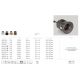 Spoturi tavan fals - Mini Spot incastrabil LED 10W 4000K Sanco negru
