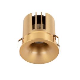 Spoturi tavan fals - Mini Spot incastrabil LED 10W 2700K Sanco auriu