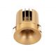 Spoturi tavan fals - Mini Spot incastrabil LED 10W 3000K Sanco auriu