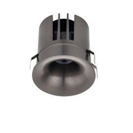 Spoturi tavan fals - Mini Spot incastrabil LED 10W 2700K Sanco nickel