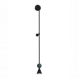 Aplice, corpuri de iluminat pentru pereti - Aplica de perete LED modern Art Deco Bingo malachit