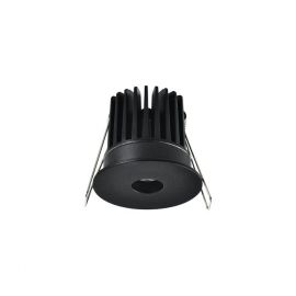 Spoturi tavan fals - Spot incastrabil LED 8W 3000K ONO negru