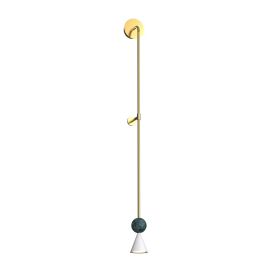 Aplice, corpuri de iluminat pentru pereti - Aplica de perete LED modern Art Deco Bingo malachit