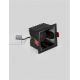 Spoturi tavan fals - Spot incastrabil LED 13W 3000K Helio negru