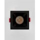 Spoturi tavan fals - Spot incastrabil LED 13W 3000K Helio negru