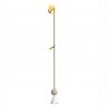 Aplica de perete LED modern Art Deco Bingo travertin
