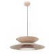 Pendule, Lustre suspendate - Lustra LED suspendata metal bej Mayumi