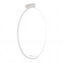 Aplica circulara LED IP44 diametru 80cm Visual alb