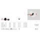 Spoturi tavan fals - Spot incastrabil LED 14W 3000K Helio alb