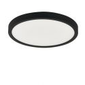 Plafoniera incastrata sau aplicata LED CCT Cerium negru