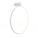 Aplica circulara LED IP44 diametru 60cm Visual alb