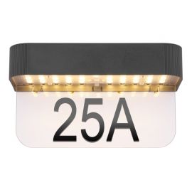Aplica solara LED iluminat numar de casa IP54 SOLAR