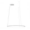 Lustra circulara LED IP44 diametru 80cm Visual alb
