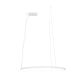 Pendule, Lustre suspendate - Lustra circulara LED IP44 diametru 80cm Visual alb
