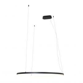 Lustra circulara LED IP44 diametru 80cm Visual negru