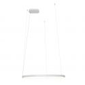 Lustra circulara LED IP44 diametru 60cm Visual alb