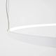 Pendule, Lustre suspendate - Lustra circulara LED IP44 diametru 60cm Visual alb
