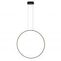 Lustra circulara LED IP44 diametru 80cm Visual negru