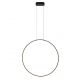 Lustra circulara LED IP44 diametru 80cm Visual negru