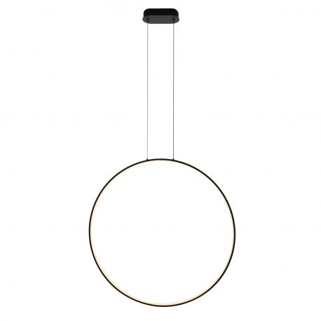 Pendule, Lustre suspendate - Lustra circulara LED IP44 diametru 80cm Visual negru