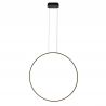 Lustra circulara LED IP44 diametru 80cm Visual negru