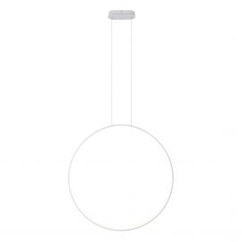 Lustra circulara LED IP44 diametru 80cm Visual alb