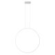 Pendule, Lustre suspendate - Lustra circulara LED IP44 diametru 80cm Visual alb