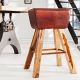 Scaune Bar - Scaun de bar Bock Leder