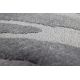 Covoare - Covor modern cu model in valuri Wave 170x240cm gri