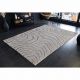 Covoare - Covor modern cu model in valuri Wave 170x240cm gri