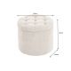 Banchete-Tabureti - Taburete cu spatiu de depozitare Modern Barock 50cm, boucle champagne