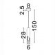 Pendule, Lustre suspendate - Lustra, Pendul modern MODESTO