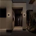 Aplica ambientala exterior IP65 LED 3000K GONG negru