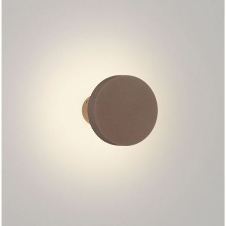 Aplice - Aplica ambientala exterior IP65 LED 2700K GONG corten